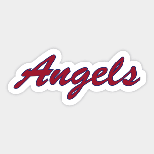 Angels Script – Red Sticker